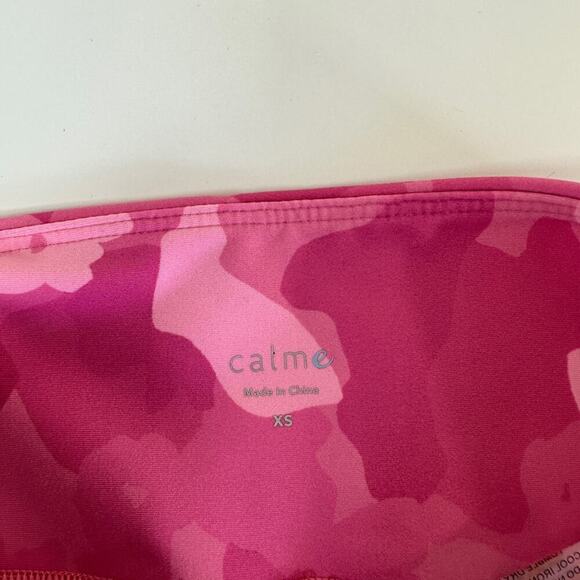 Johnny Was Calme NEW Pink Camo XS Legging Tank Set Women's Athletic Wear Workout - Picture 9 of 14